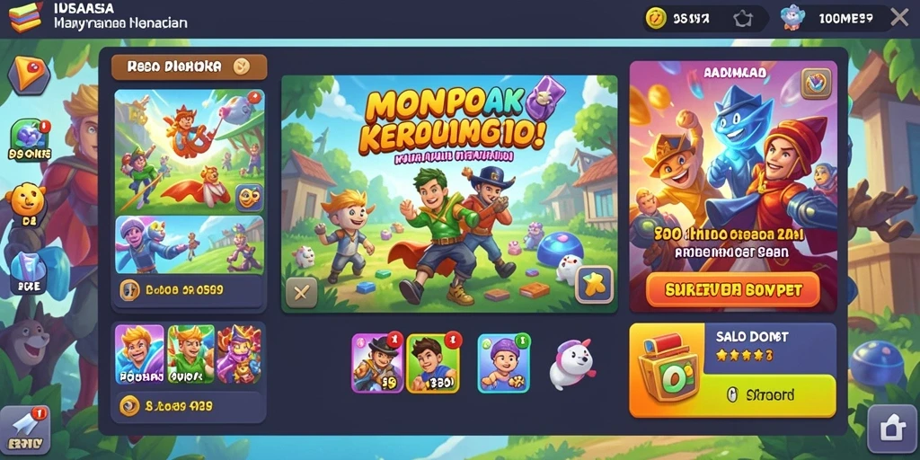 Tampilan antarmuka aplikasi yang user-friendly.