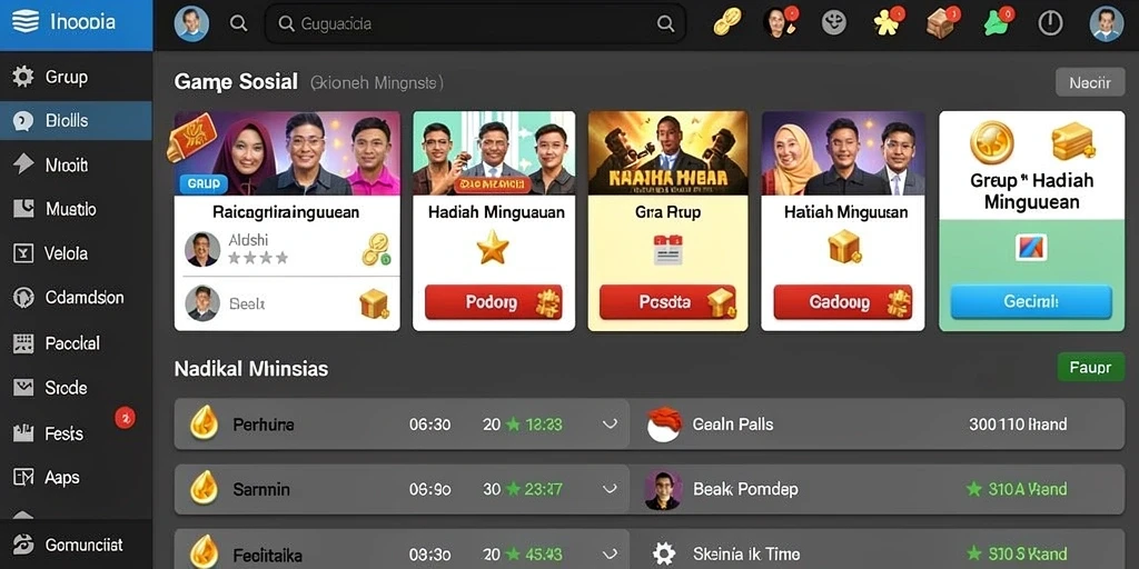 Tampilan antarmuka yang ramah pengguna.
