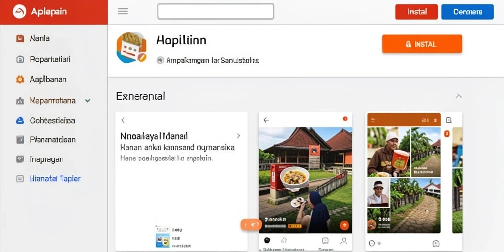 Tampilan antarmuka yang menarik dan ramah pengguna.