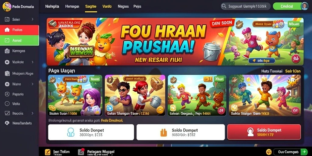 Tampilan grafis yang memukau di ELANG138.