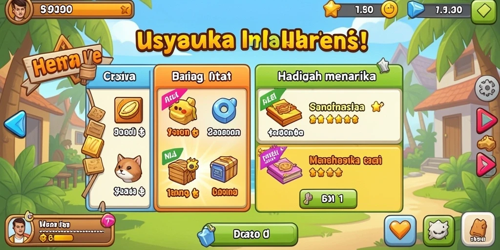 Tangkapan layar menampilkan karakter utama dalam misi awal.