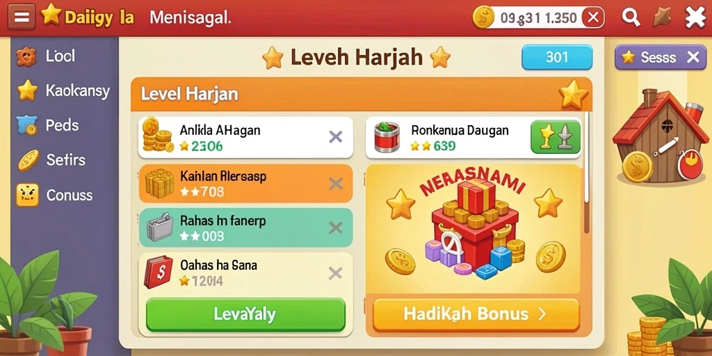 Tampilan antarmuka HOKI777 yang menarik dan mudah digunakan.