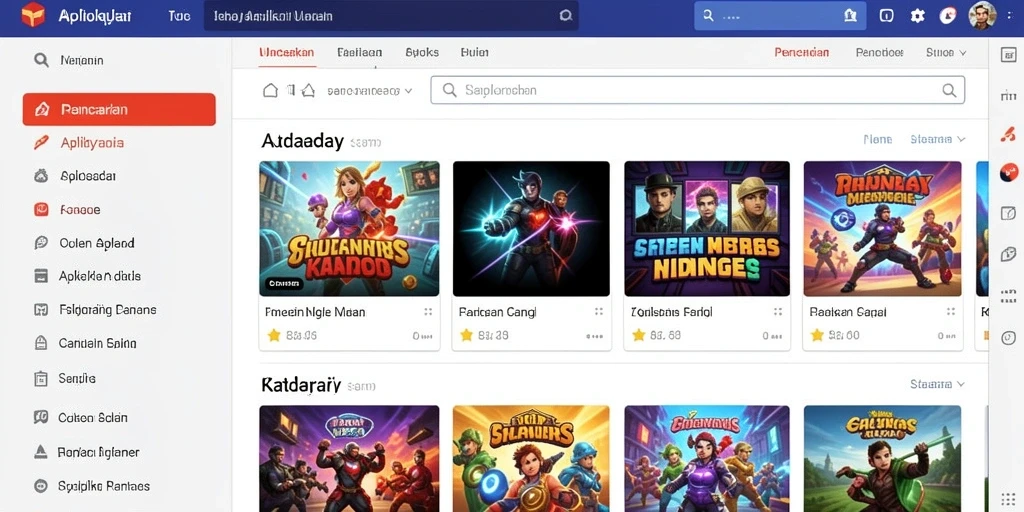 Tampilan antarmuka yang ramah pengguna.