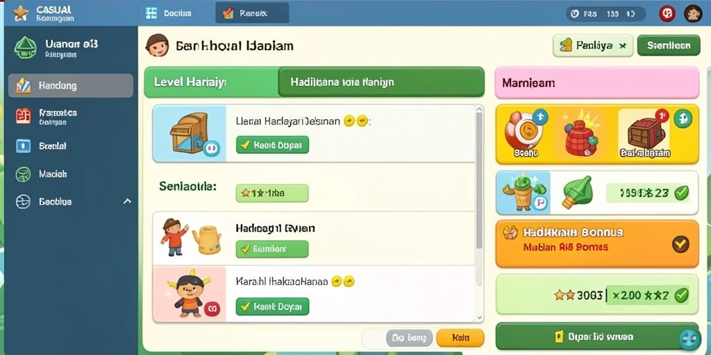 Tampilan antarmuka yang ramah pengguna.