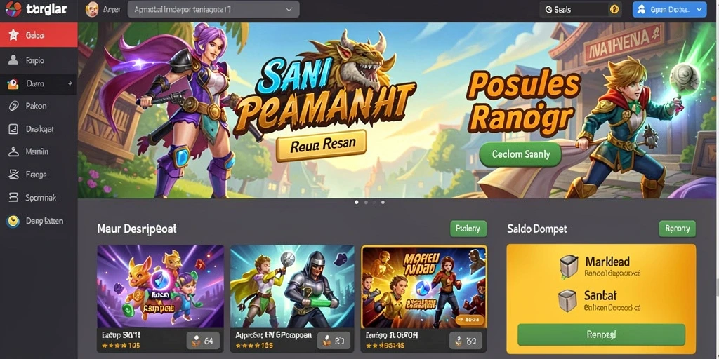 Tampilan antarmuka yang menarik dan intuitif.