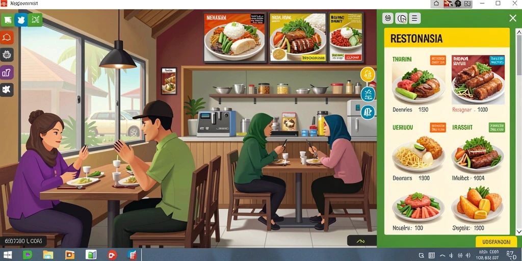 Tampilan antarmuka yang menarik dan user-friendly.
