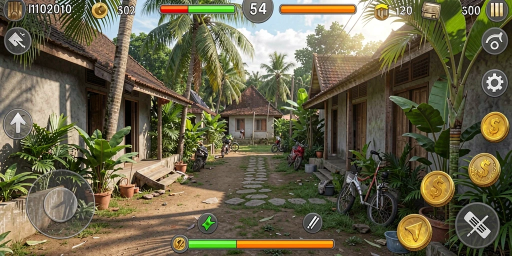 Tampilan antarmuka yang user-friendly dan menarik.