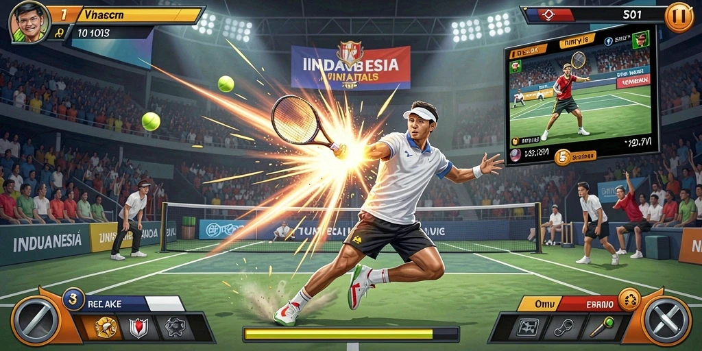 Antarmuka aplikasi yang modern dan user-friendly.