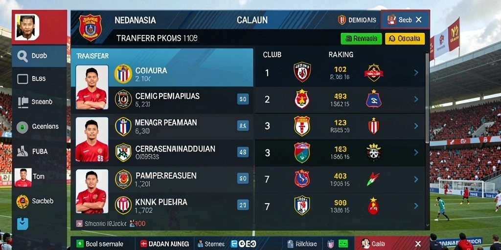 Antarmuka pengguna yang intuitif dan menarik.