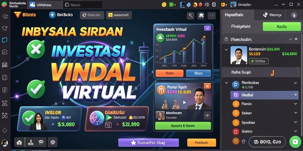 Tangkapan layar antarmuka permainan RPVIP1.