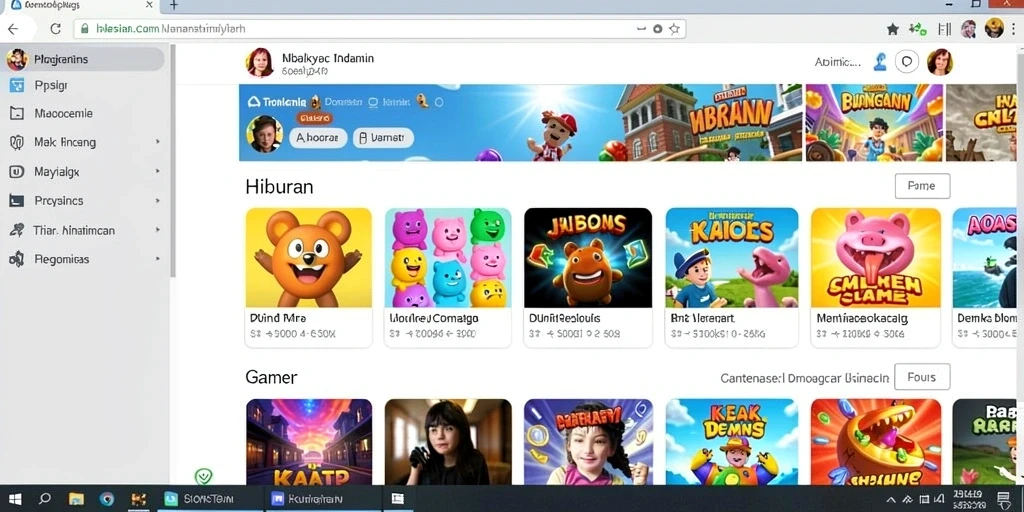 Tampilan antarmuka yang menarik dan mudah digunakan.