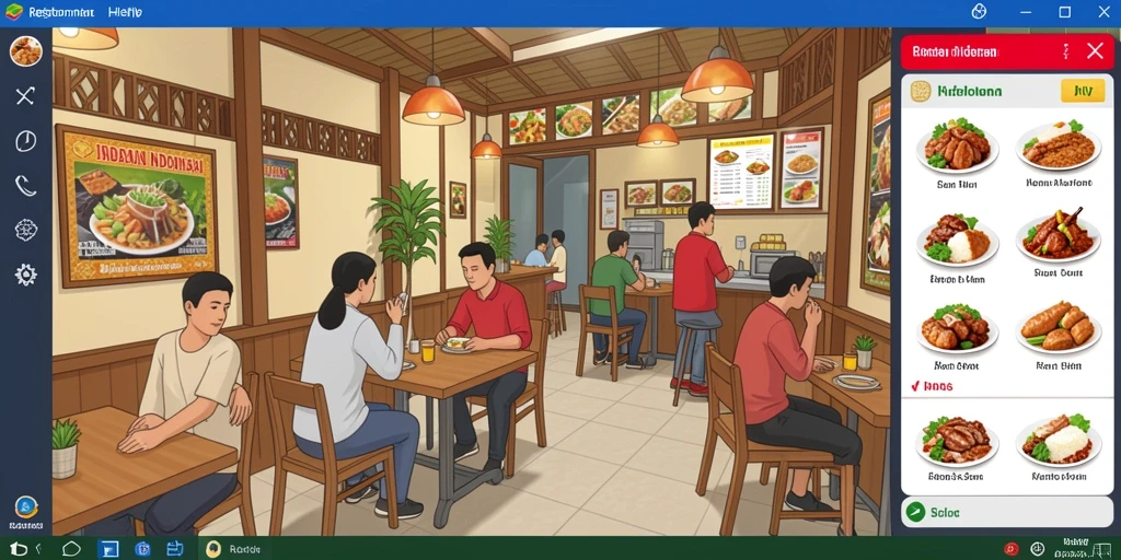 Tampilan antarmuka yang sederhana dan mudah digunakan.