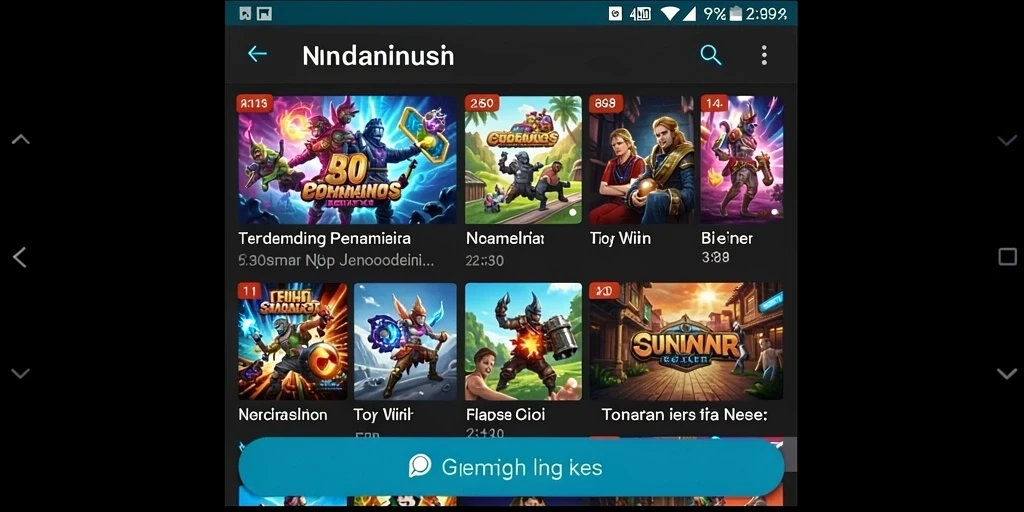Tampilan antarmuka SESETOTO yang menarik dan mudah digunakan.