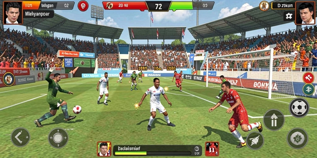 Tampilan HOME yang sederhana dan menarik.