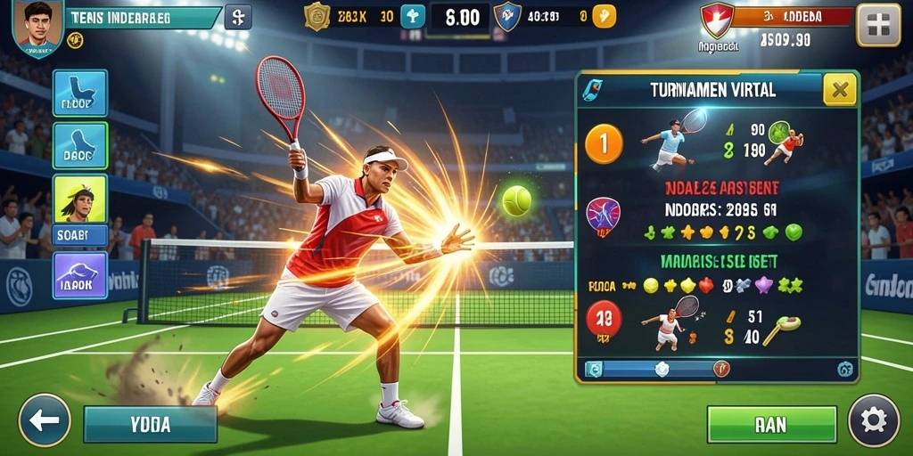 Tampilan menarik dari permainan slot di TYA777.