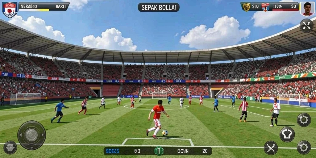 Tampilan antarmuka yang intuitif dan menarik.